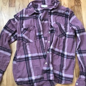 Full tilt Plum/ purple flannel